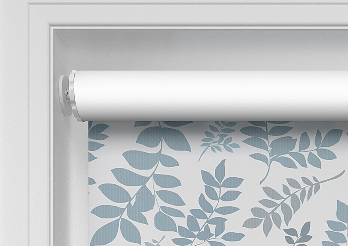 Breezy Leaves, Blue Hues - Twist&Fit Roller Blind - Image 10
